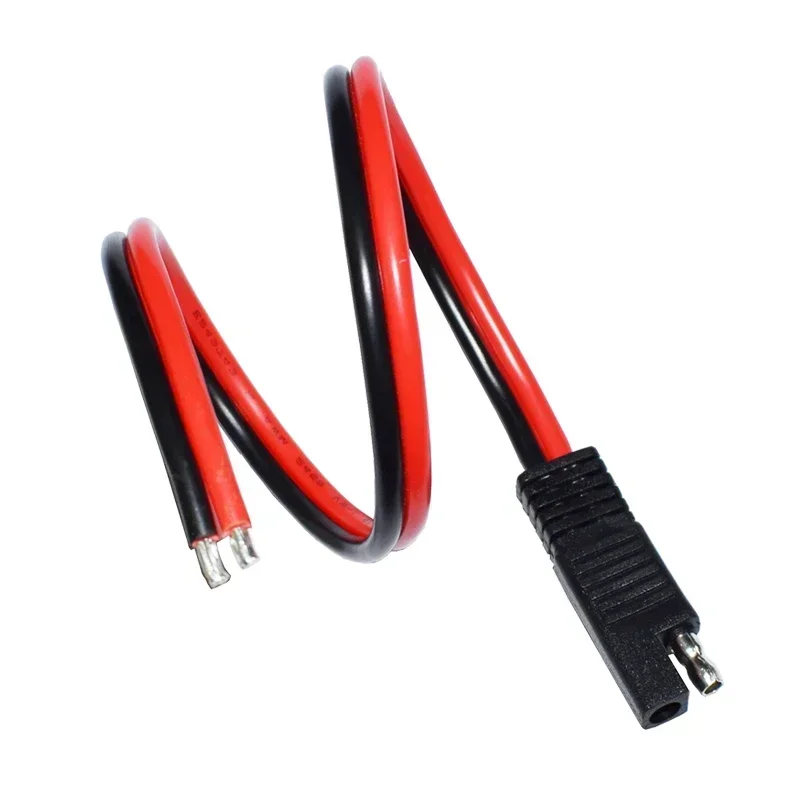 12AWG 30CM SAE Single Ended Extension Cable SAE Quick Disconnect Plug Cable for Automobile and Solar Panel