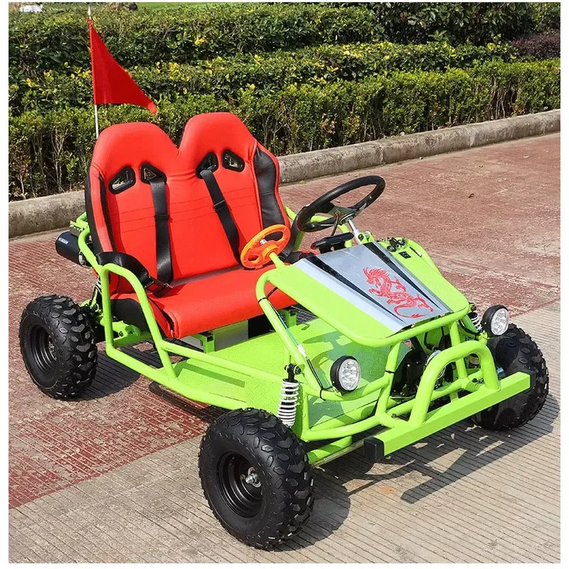 Minye 48V 500W Electric Off-Road Go Kart All-Terrain Racing Dune Buggy for Adults 2-Seater 35-40KM Range Other Outdoor