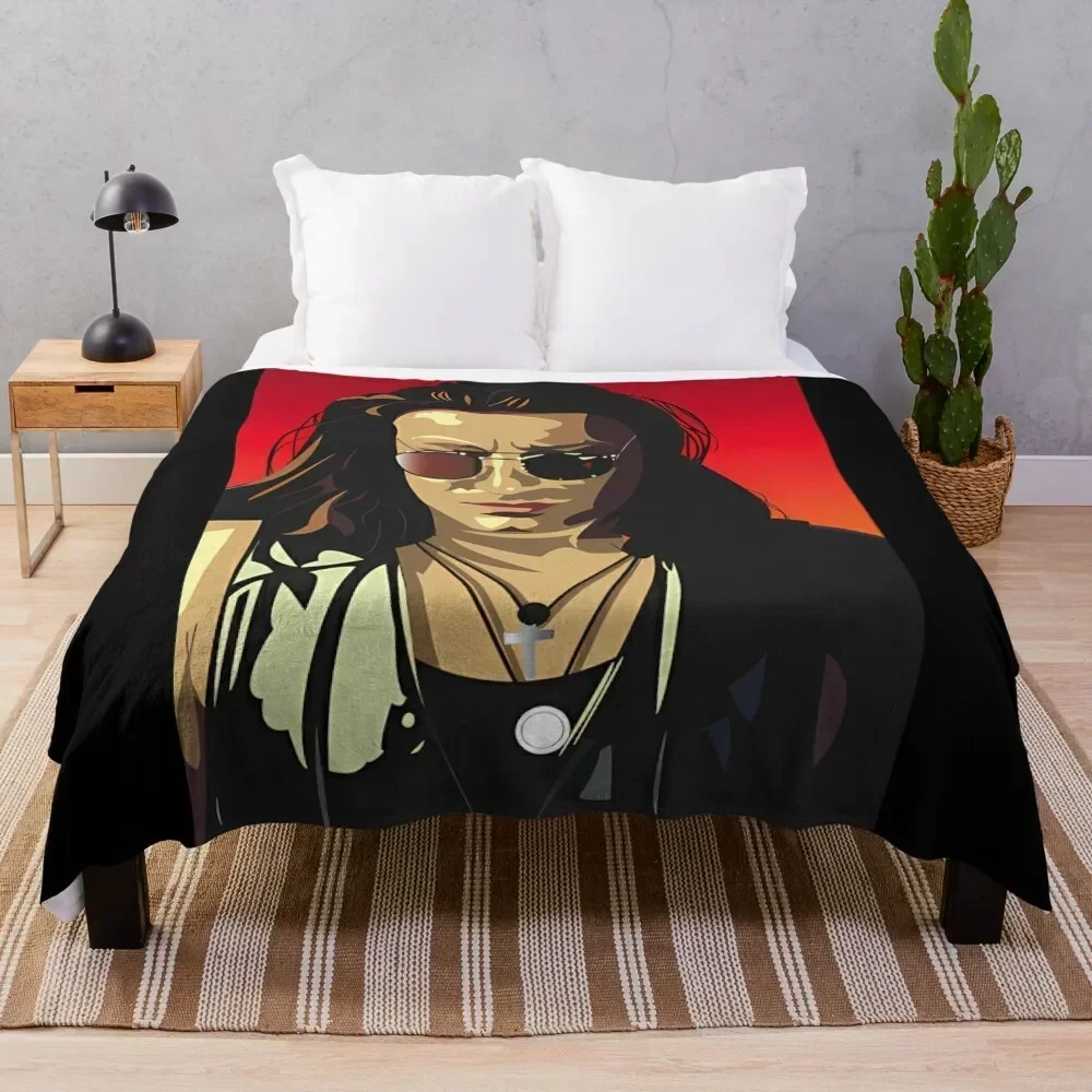 

Bono Joshua Tree Throw Blanket Durable Warm Blanket for Daily Home Use