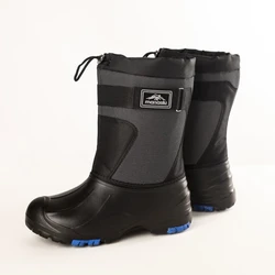 Bottes de neige imperméables pour hommes, chaussures à plateforme, bottes de l'armée, courtes, peluche, grande taille 46, non ald, hiver, 2023