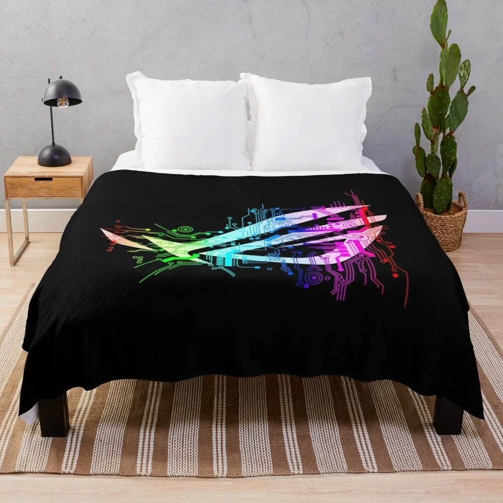 

Asus Rog Throw Blanket cosplay anime Decorative Throw Blankets Sofas Of Decoration Baby Blankets