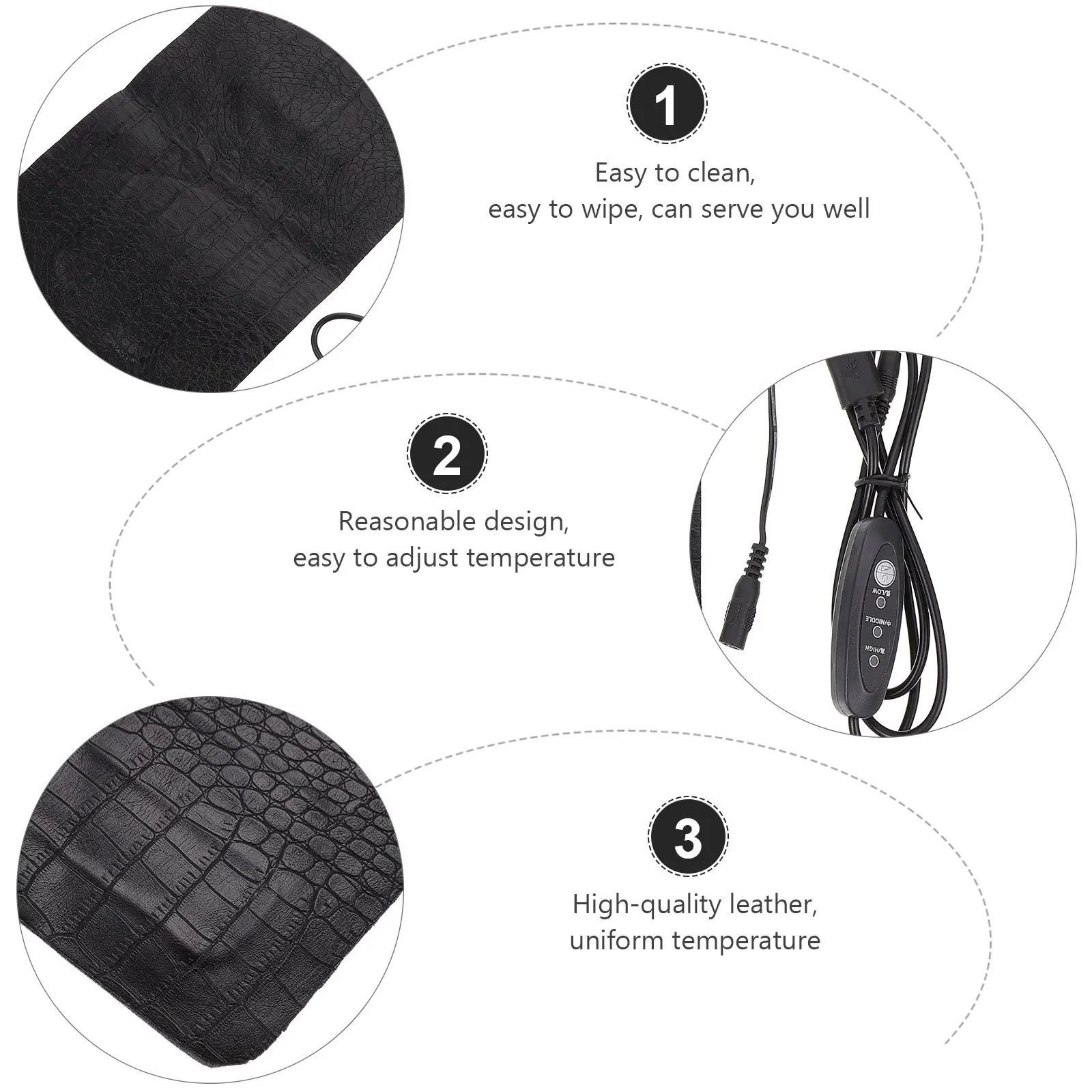 1 قطعة حصيرة الحيوانات الأليفة ساخنة الزواحف لوحة التدفئة وسادة كهربائية للحيوانات الأليفة الصغيرة معطف شتوي الزواحف لوحة التدفئة الزحف مستلزمات الحيوانات الأليفة