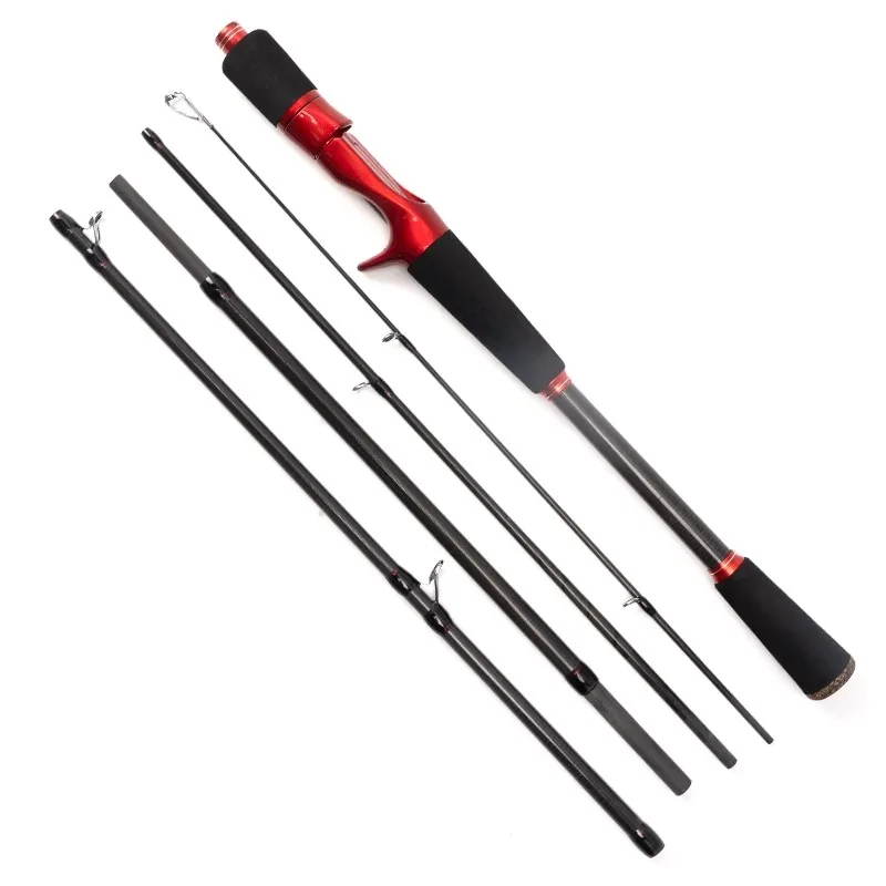 kawa rod de carbono portatil com alca eva secoes meio duro acao rapida 18 m comprimento do psiquiatra 44cm 124g caixa coreia 01