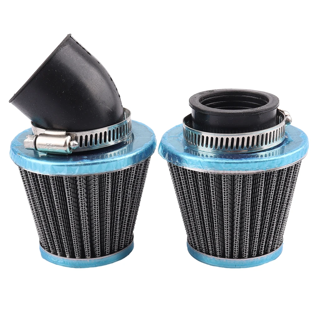 Mushroom Head High Flow Air Filter Air Intake Cleaner For Motorcycle ATV Scooter Dirt Pit Bike 35mm-60mm Universal Replacement