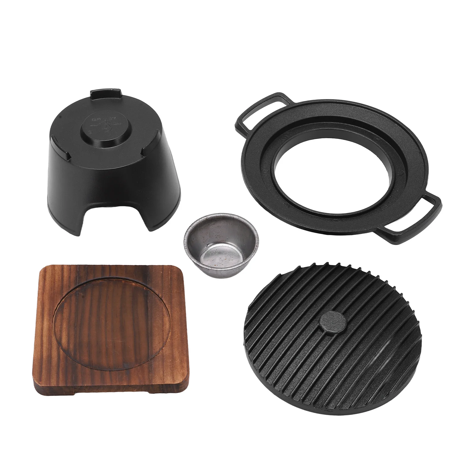 Portable Mini Grill  Die Cast Aluminum Mini BBQ Grill Easy To Assemble Compact Structure for Camping for Picnics for Traveling