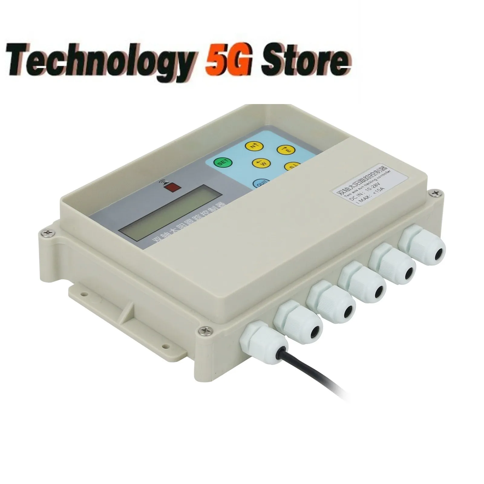 

Dual Axis Solar Tracker Controller Sun Tracker Sun Automatic Tracking Controller System Two-degree-of-freedom Platform Tracking