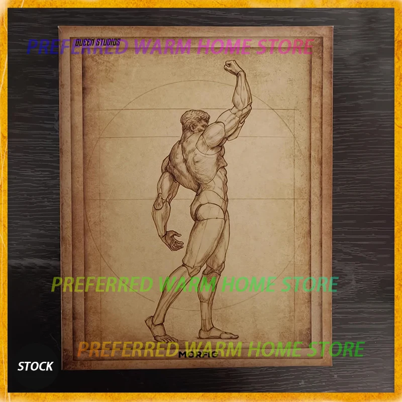 

In Stock INART MORFIG Blank Male Body 1/12 Action Figure(BlankBody-01) Movability Model Toys QUEEN STUDIOS WF