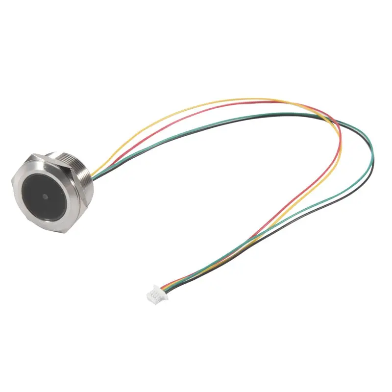 A23F-GM60 UART Stainless Steel Controlled Ring Indicator Light 1D/QR/2D Bar Code Scanner QR Code Barcode Scanner Module