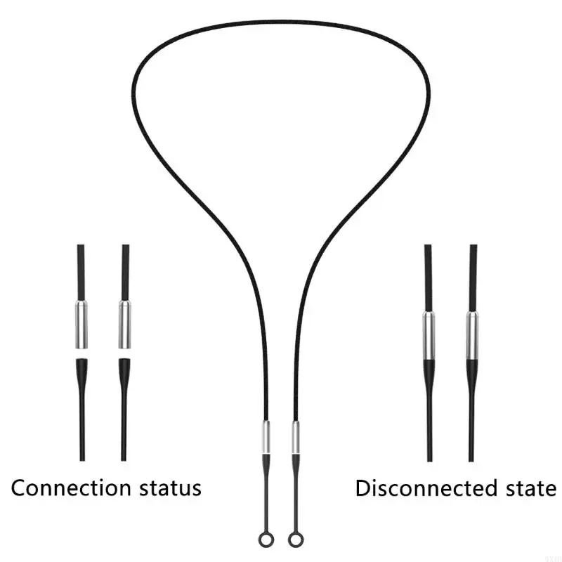 

Safety Lanyard Cord Anti-Lost Earplug Lanyard Connector Cord Strap Tug-Resistant Cord Works with Most Earplugs