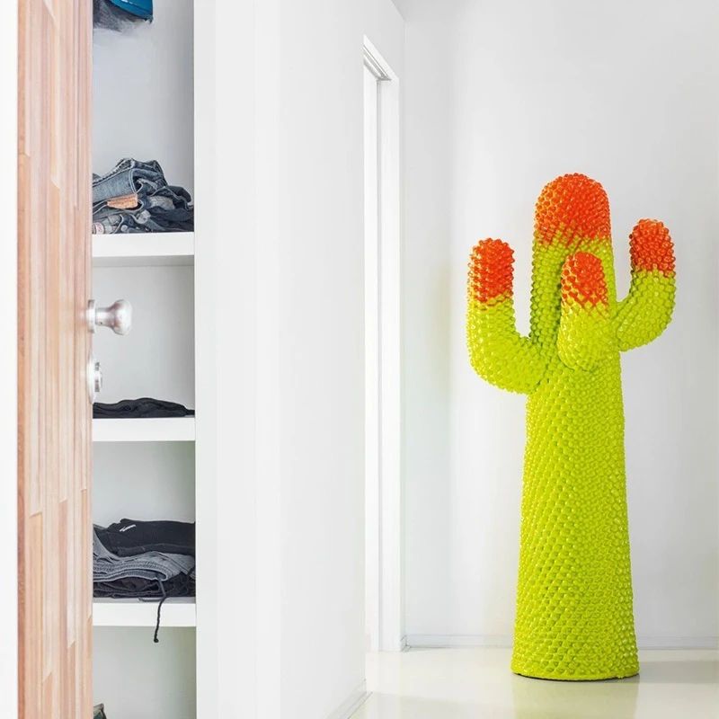 

Modern creative personality simple FRP "cactus" coat rack ornaments decorations living room size