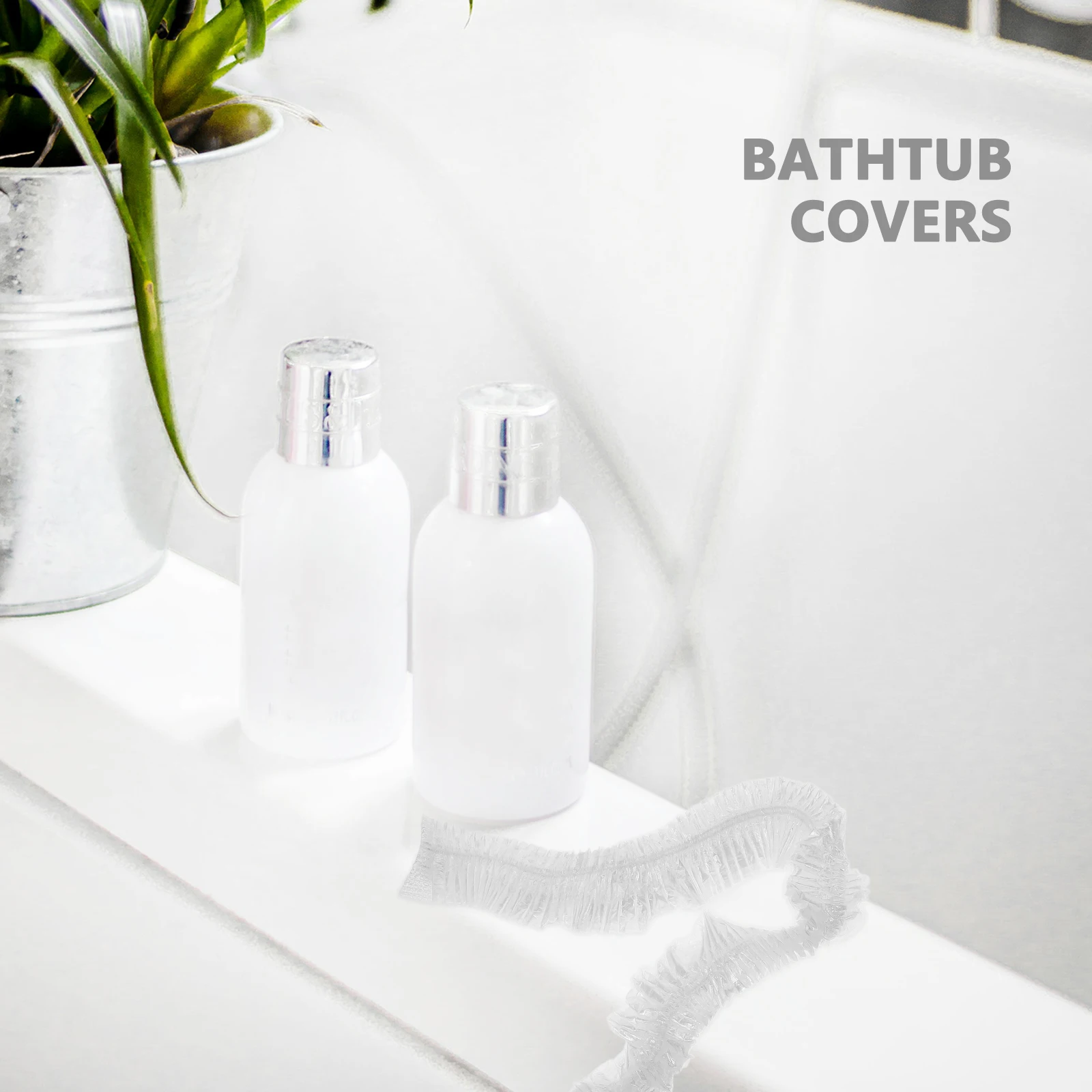 

20pcs Foot Bath Disposable Pe Spa Liners Home Soak Supplies Clear Basin Liners Portable Bathtub Liner Replacement Foot Soaking