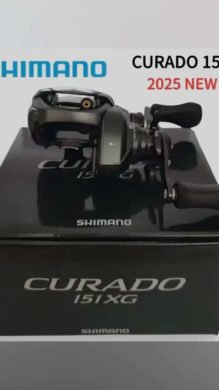 Original 2025 SHIMANO CURADO 150MG 151MG 150HG 151HG 150XG 151XG