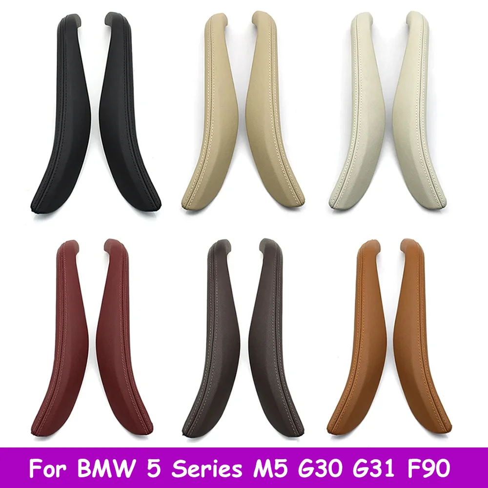 

G30 G31 G38 F90 Interior Car Front Rear Left Right Door Handle Outer Cover Trim Replacement For BMW 5 Series M5 2017-2023