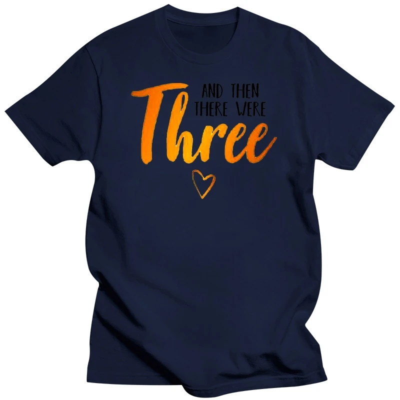 And Then There Were Three Baby Grow Vest New Mum Announcement Shower Gift Ideas Festive Tee Shirt