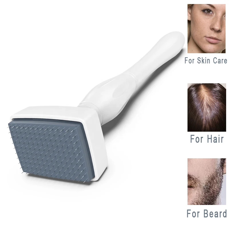

Microagulhamento Derma Stamp DRS 140 Needles Microneedling For Beard Growth Scalp Hair Re-Growth Scar Beauty Face Skin Care MTS