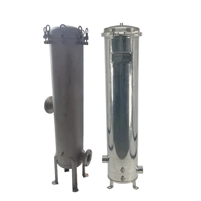 مبيت مرشح متعدد الخرطوشة من الفولاذ المقاوم للصدأ لترشيح السوائل لفندق المصنع