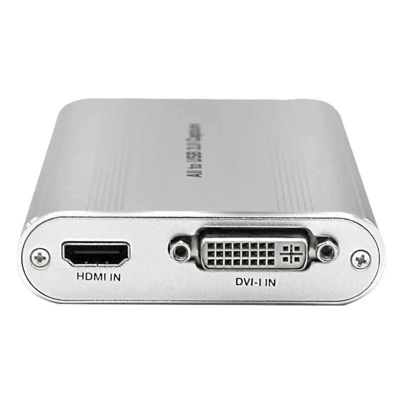 USB3.0 60FPS SDI DVI VGA Карта захвата HD 1080P Захват захвата Прямая трансляция видео Карта захвата