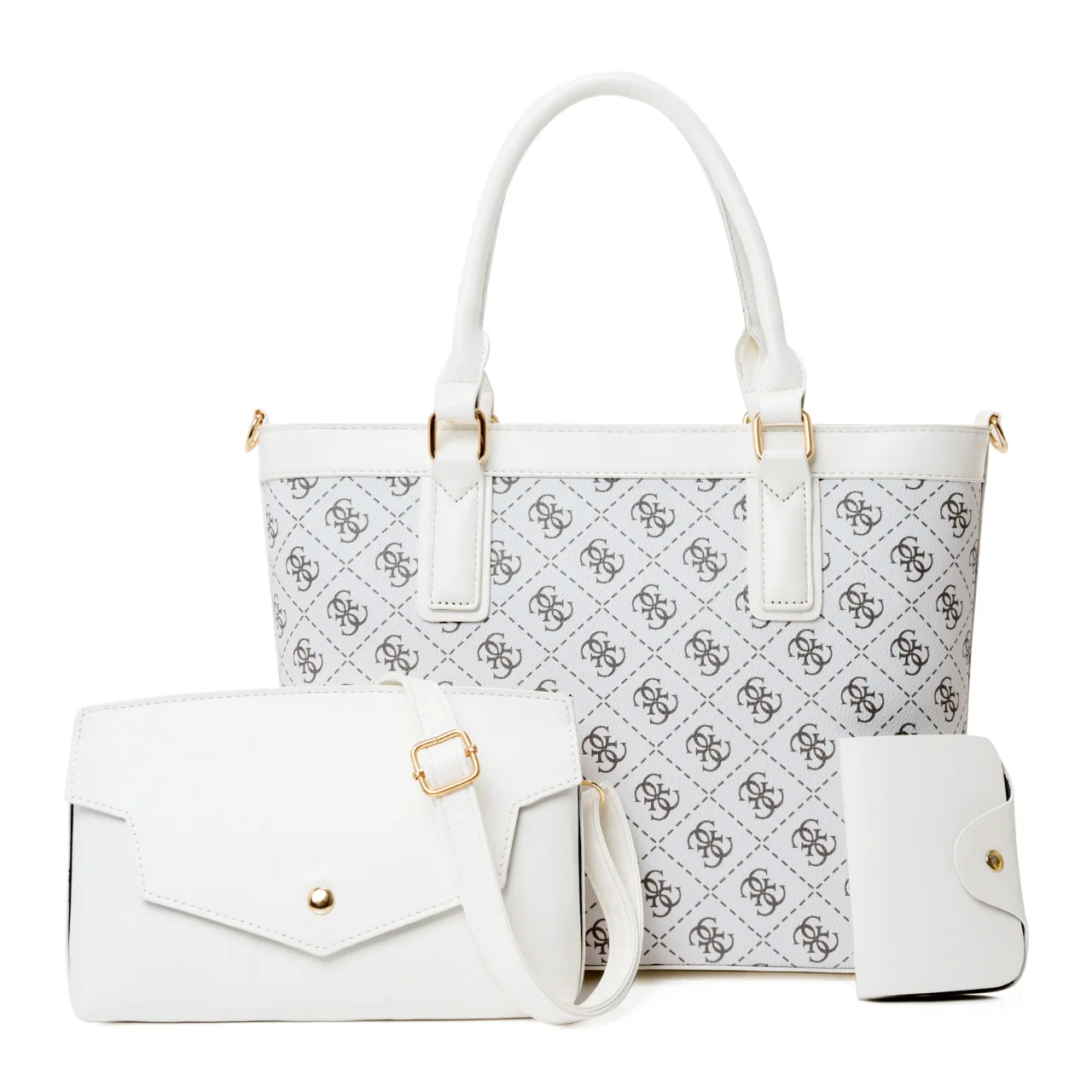 

2025 Nested Tote Bag Set: Spacious Mother-Daughter Work Bag with Detachable Pouch, Chic Shoulder & Crossbody​