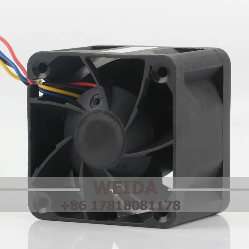 Kipas Casing AVC 4028 DC12V 1,00A DBTB0428B2G/DBTB0428B2F Bantalan Bola Ganda Empat Kawat Kipas Pendingin Server Volume Udara Ultra Besar