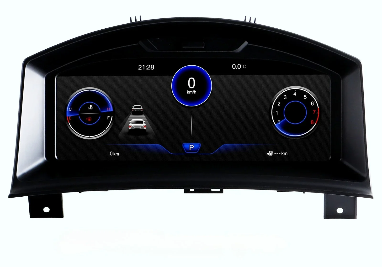Cluster For Opel Astra H 2004-2010, Zafira B 2005-2014 Digital speedometer Dashboard LCD instrument panel 3+3 Colour UI
