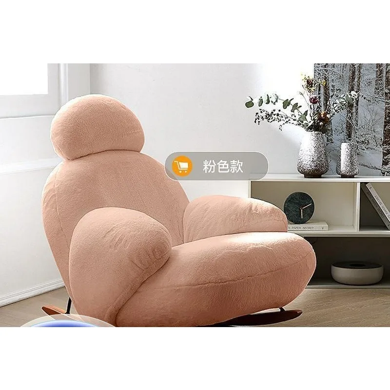 Adult household balcony leisure chair Internet celebrity lazy sofa light luxury single sofa