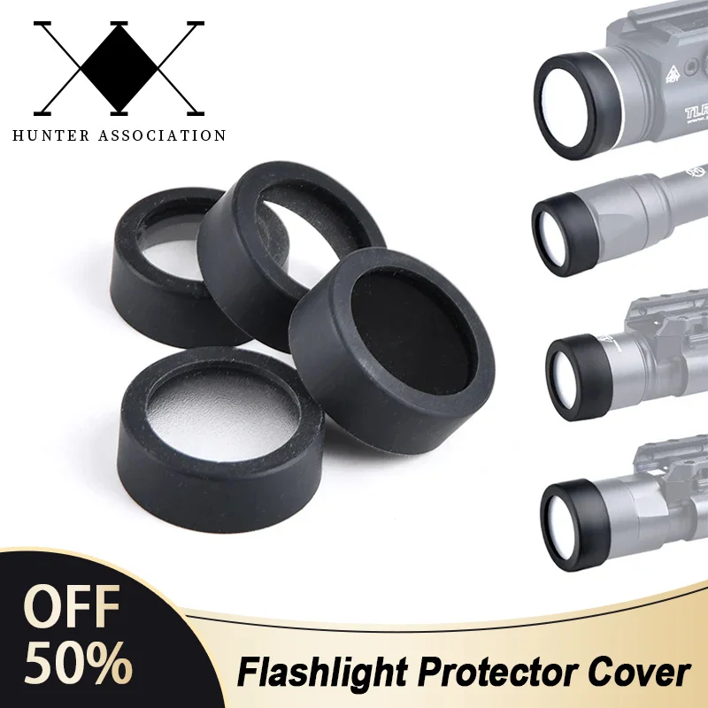 

WADSN Tactical M300 M600 X300 X400V Hunting Weapon light LED Flashlight Protector Cover Custom Lens Guard 25.4MM 28MM 30MM 26mm