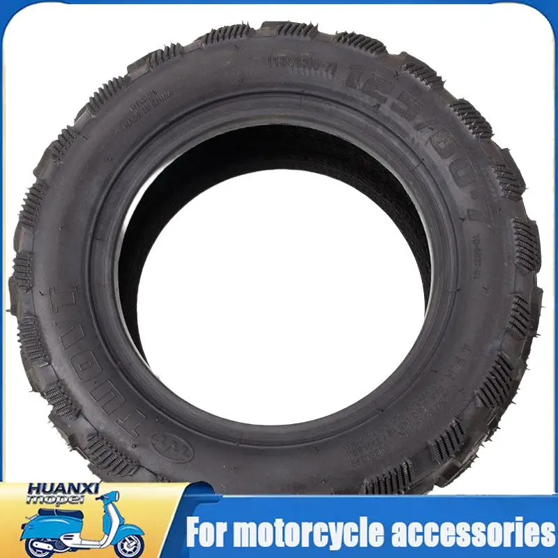 125/60-7 Tubeless Off Road Wide-Body Vacuum Tire  Compatible With for Dualtron X Scooter DTX Accessories