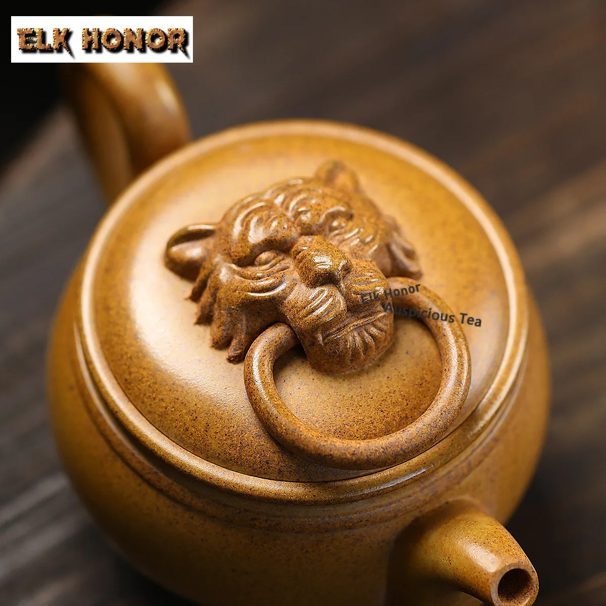 240ml Elegant Yixing Purple Clay Teapots Handmade Tiger Pot Raw Ore Section Mud Kettle With Strainer Zisha Tea Set Cha Craft
