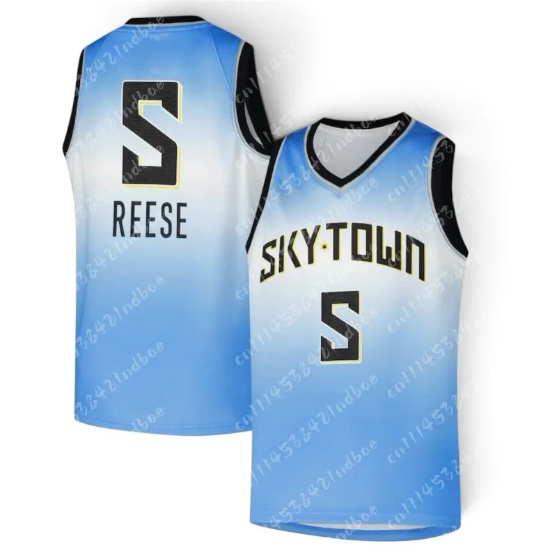 26 fan style Chicago No. 5 basketball jersey, fan sleeveless vest, 3D printed breathable quick drying sports training home vest