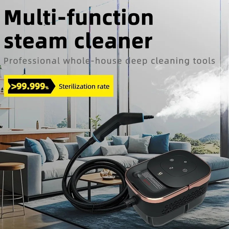 Portable High‑Pressure Steam Cleaner Multi‑Purpose for Car Detailing, Kitchen Cleaning & Clothes Steaming