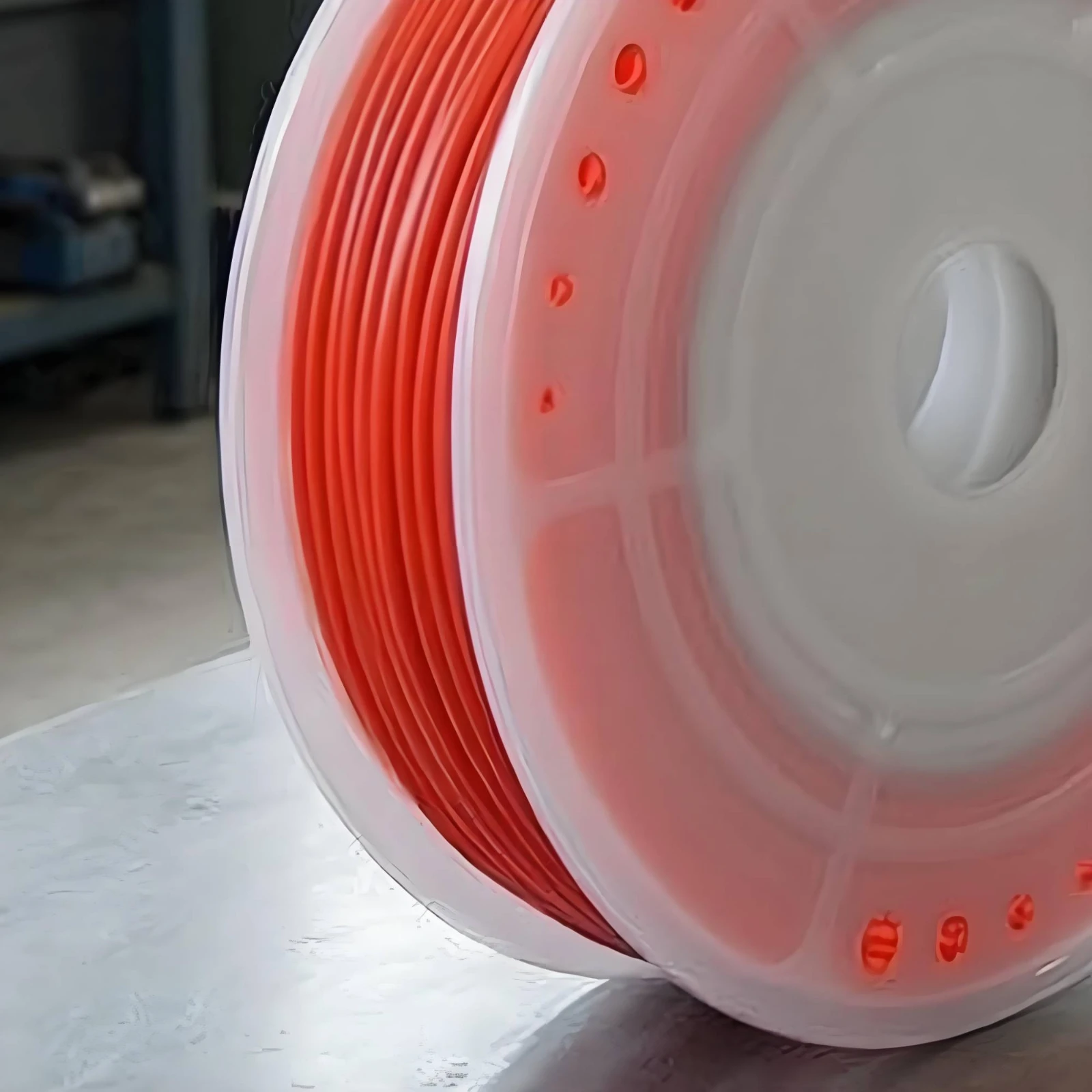 Coiled PU Hose Pressure-Resistant Pneumatic Tubing with Reel Polyurethane Air Hose Climate-Adaptable Quick-Connect for Workshop view 6
