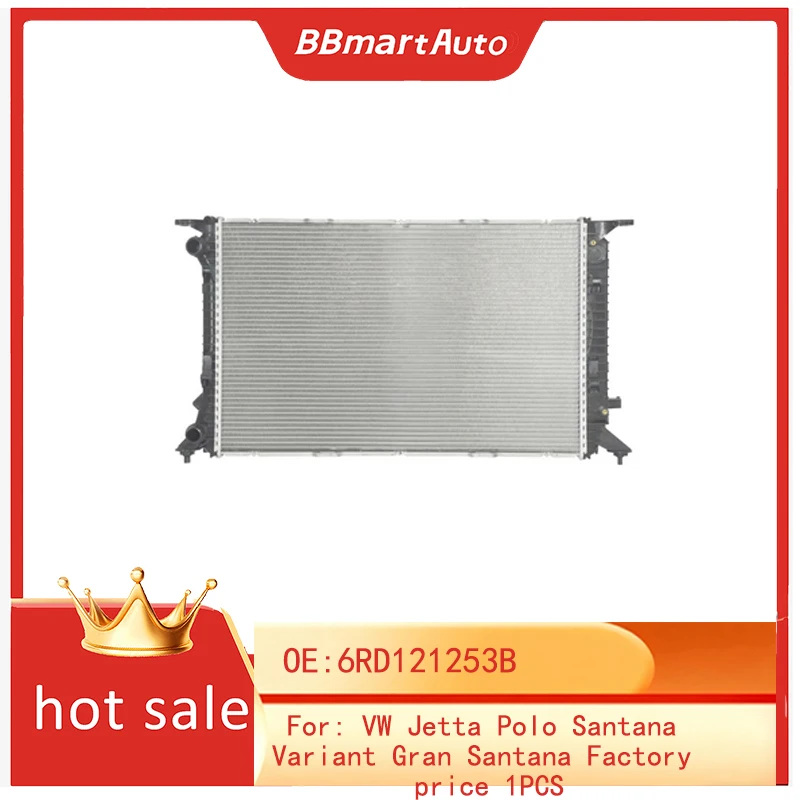 

6RD121253B BBmart cars accessories Cooling System Radiator For VW Jetta Polo Santana Variant Gran Santana Factory price 1PCS