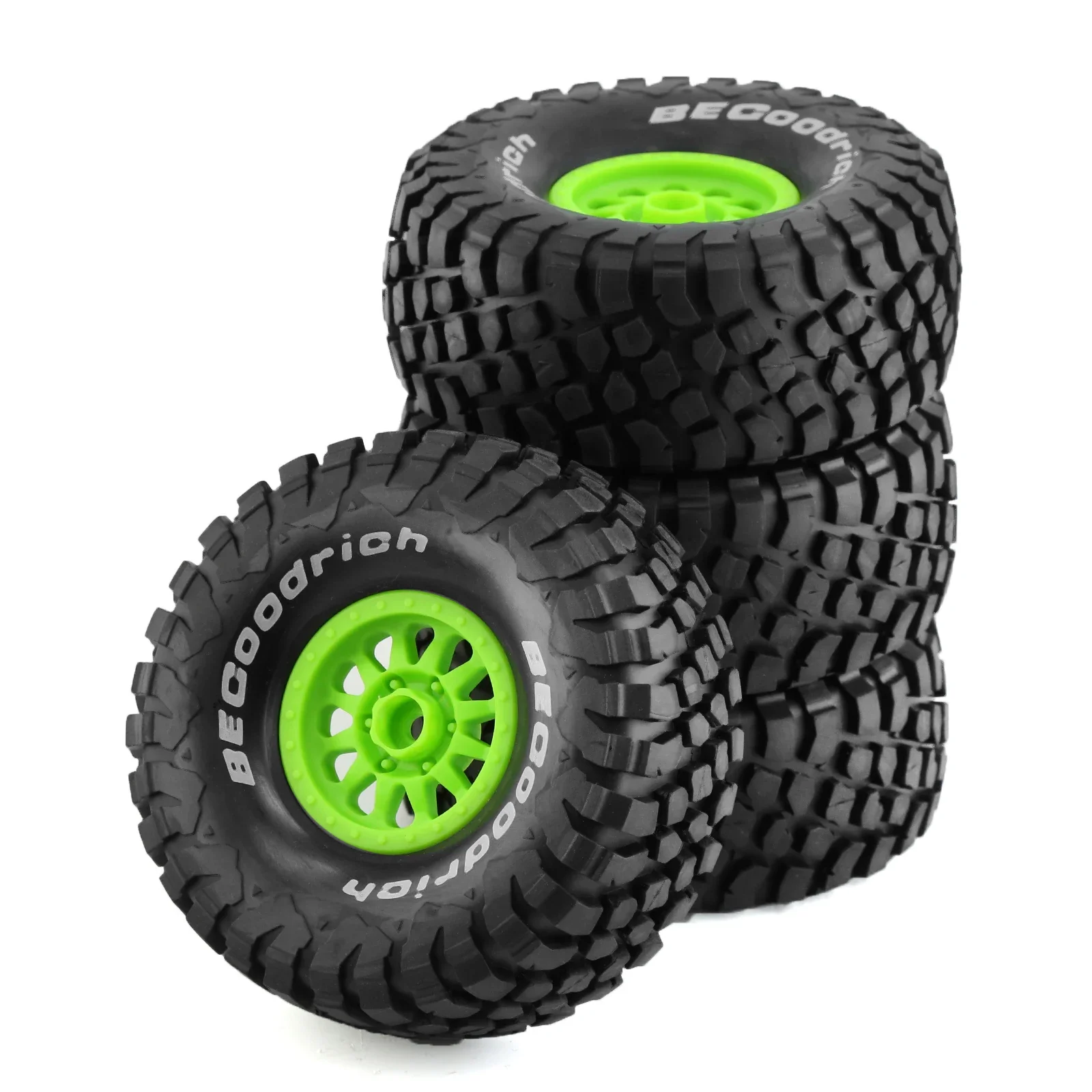 Neumático de camión de recorrido corto desierto, 4 Uds., 138mm, 1/7, rueda hexagonal de 17mm para ARRMA Mojave TRAXXAS UDR Yikong DF7 FS, Buggy todoterreno, coche RC