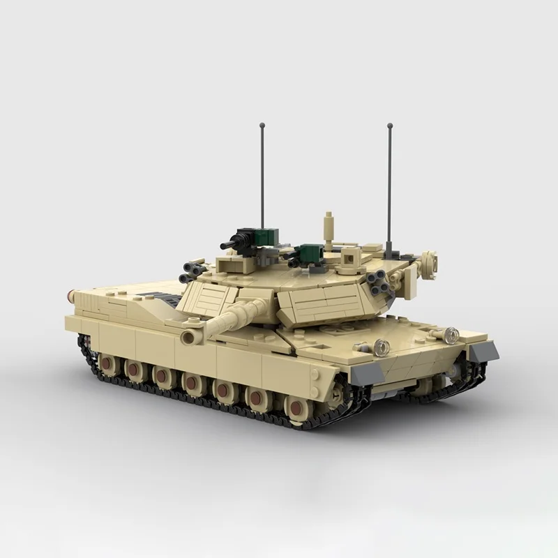 1170 قطعة MOC أبرامز نظام نموذج اللبنات البناء هدايا عيد الميلاد فكرة إبداعية اللعب التعليم الطوب الاطفال عيد ميلاد #6