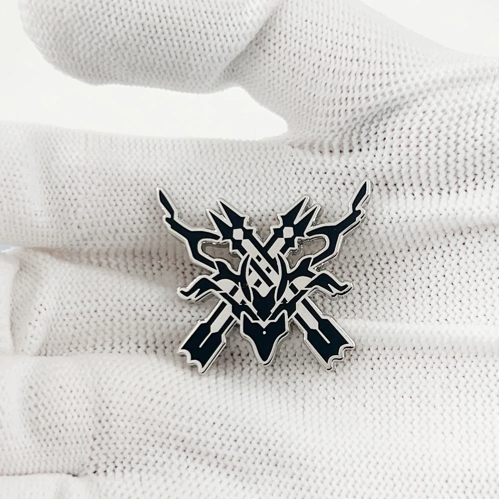 Honkai: Star Rail The Hunt Logo Badge RGP Peripheral Lapel Pin Gamer Gift Collect Souvenirs view 3