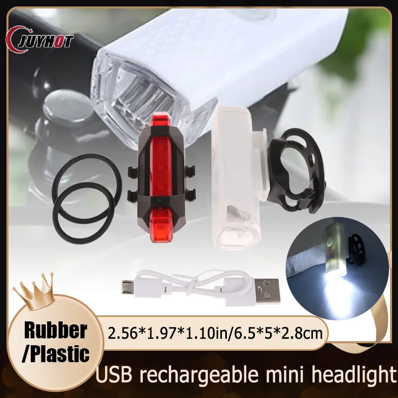 MTB Bike Light 2255 Headlight USB Rechargeable Waterproof LED Lamp For Cycling High Brightness Bicycle Front Warning Light