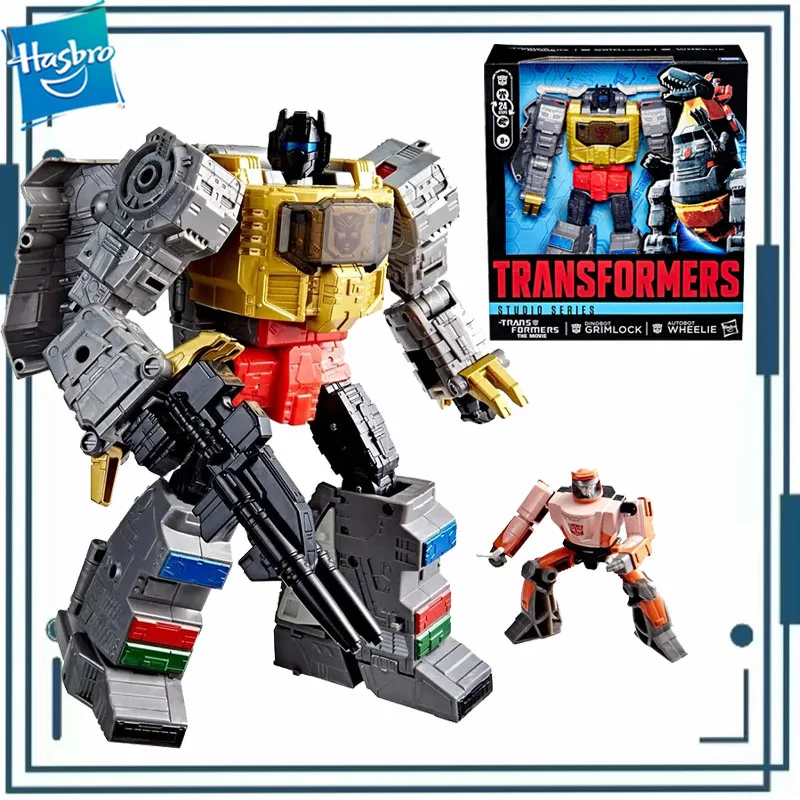 

Hasbro Original Genuine Transformers Studio Series Grimlock Wheelie Action Figure Collectible Ornaments Toys for Boys Girls Gift