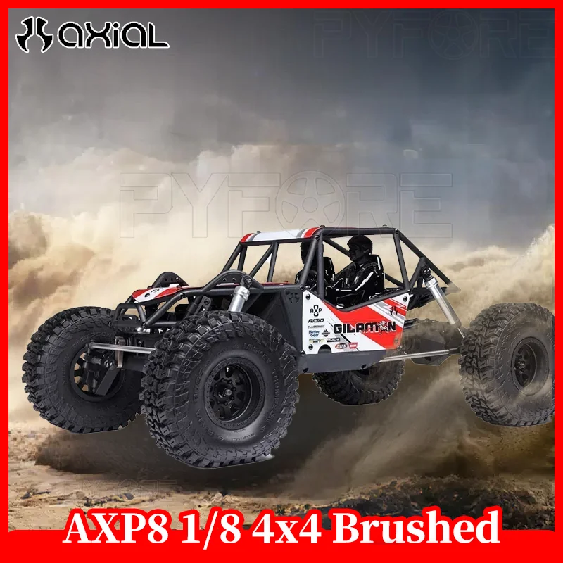 

1/8 4x4 Brushed RTR Electric Remote Control Model Car Buggy Adult Children's Toys Axial AXP8 Gilamon 2.2 RC Crawler