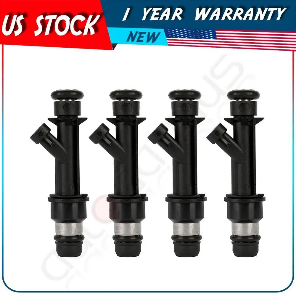 

4 Fuel Injectors For Oldsmobile Alero Pontiac Sunfire Chevrolet Cavalier 2.4L