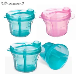 3 Grade Portátil Leite Em Pó Fórmula Dispenser BPA Livre Food Container Infant Bean Caixa De Armazenamento para Kid Care Criança Garrafa de Viagem