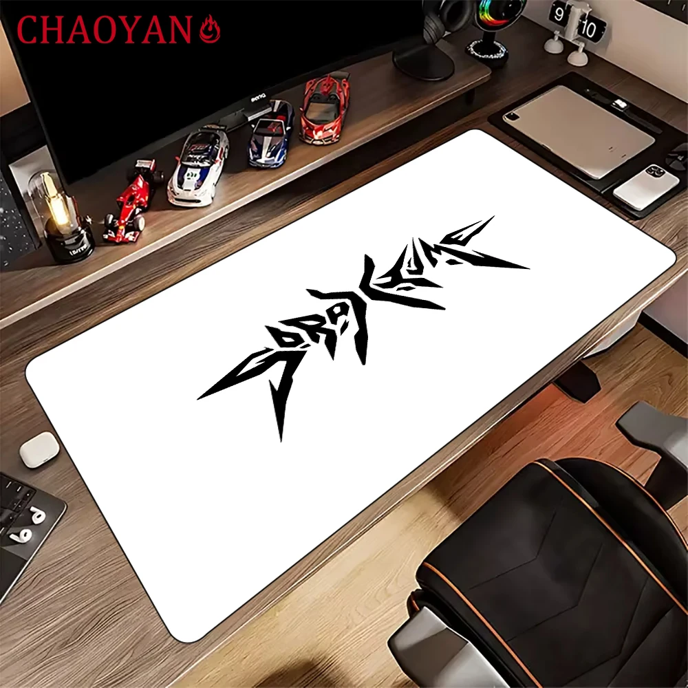 

Simple patterned gaming Mouse Pad Desk Mat with Stitched Edges non-Slip rubber base gamer pc accessories Gaming mat black mat