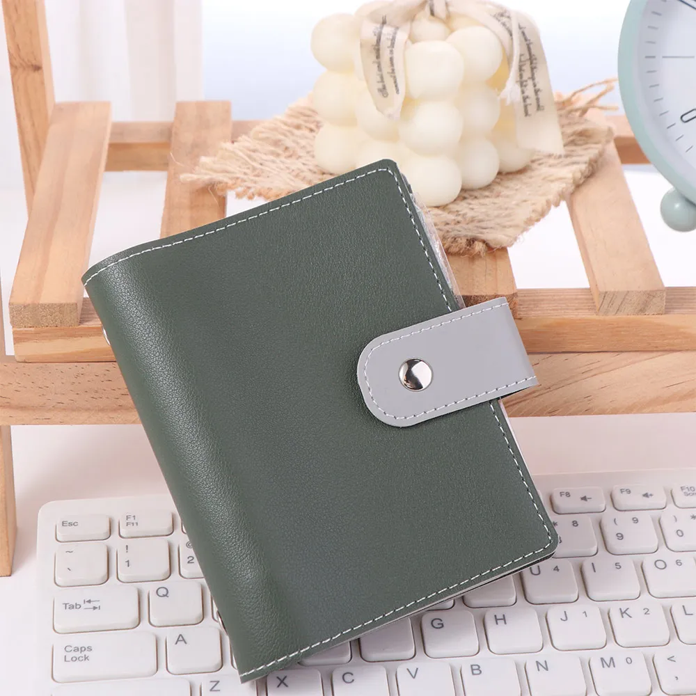 Creatieve Mini Losbladige Notebook M5 PU Lege Pagina Draagbare Notebook 45 Vellen Planner DIY Bindmiddel Notebook Kantoor Vergadering