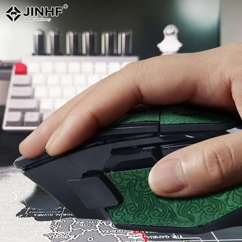 Mouse Grip Tape Non Slip Waterproof Side Stickers Anti Slip Suck Sweat Pads For Logitech G502X Wireless Gaming Mouse Sticker