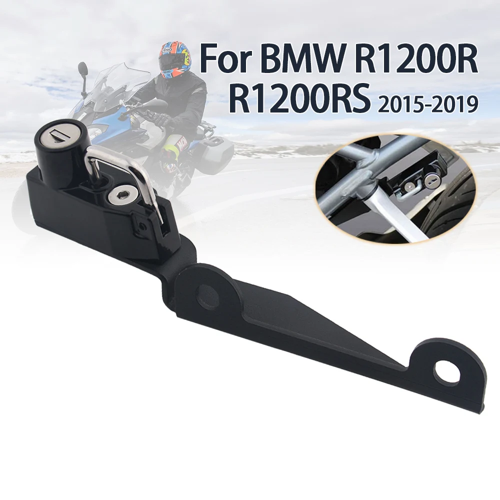 

Для R1250R RS r1250r R1200R RS S1000RR аксессуары для мотоциклов, боковой замок для шлема из алюминиевого сплава, противоугонный замок для шлемов