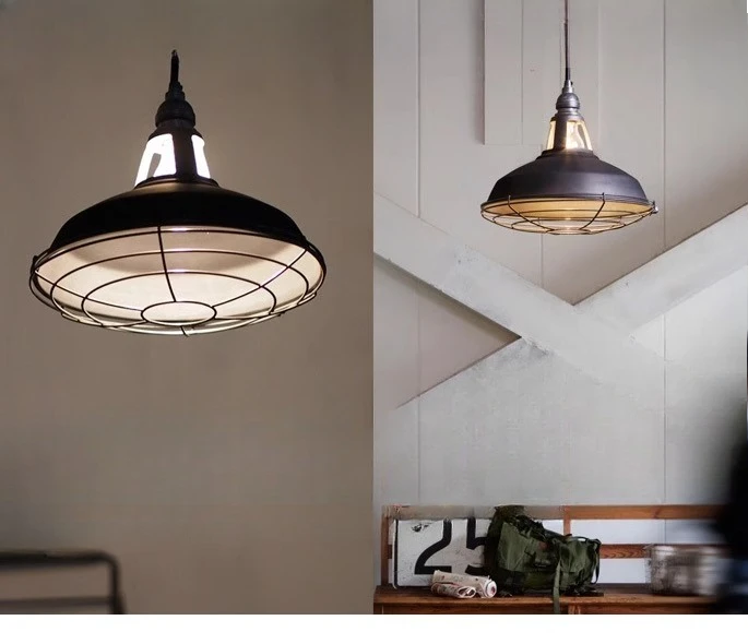 مصباح صياد السمك القديم، ثريا رياح صناعية معدنية