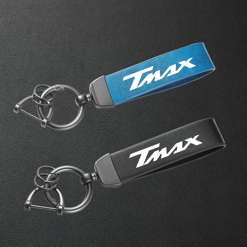 

For YAMAHA TMAX530/500 T-MAX 500 TMAX T-MAX 530 SX DX TMAX 560 Tech TMAX High-Grade Leather Motorcycle Keychain Holder Keyring
