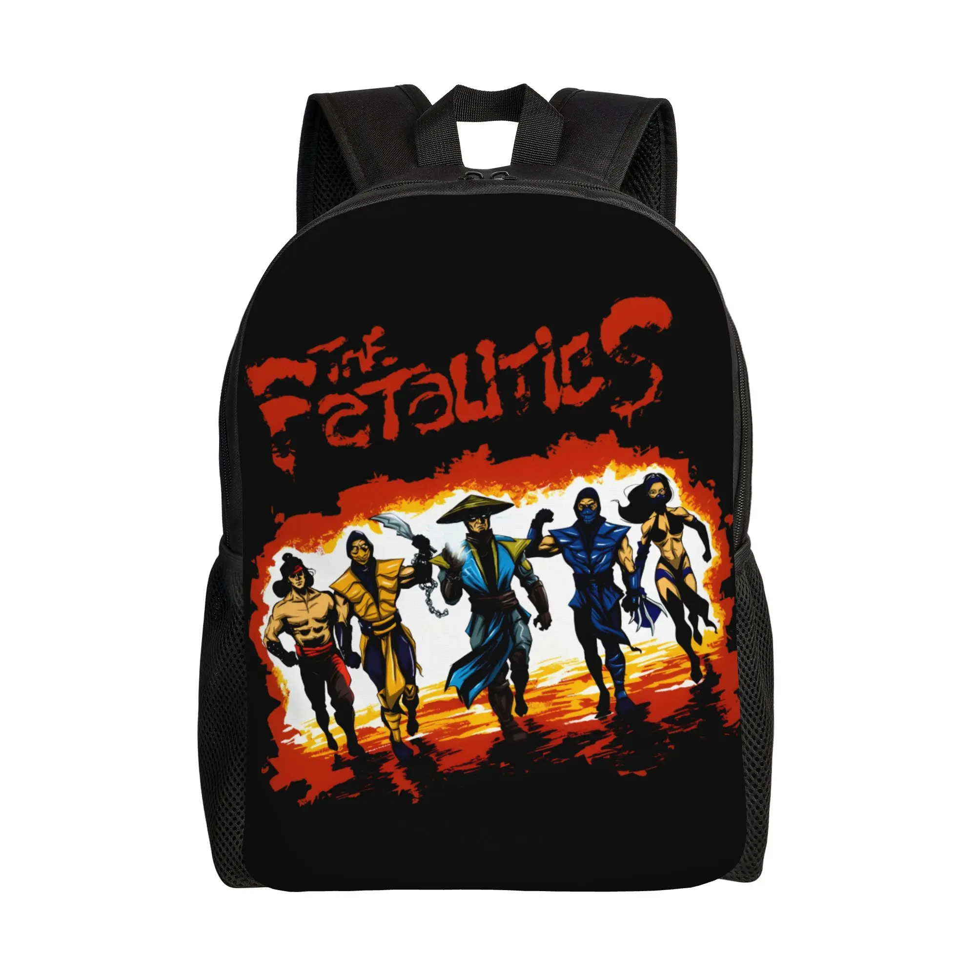

The Fatalities Mortal Kombat Teenage Backpack Lightweight Student Daypack for Men Women Laptop Computer Shoulder Bag