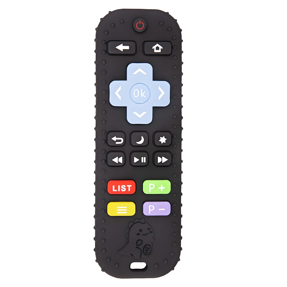 الأطفال سيليكون التسنين التحكم عن بعد فترة الفم الطفل مهدئا التسنين التسنين التحكم عن بعد اللعب سيليكون الأسنان u #4