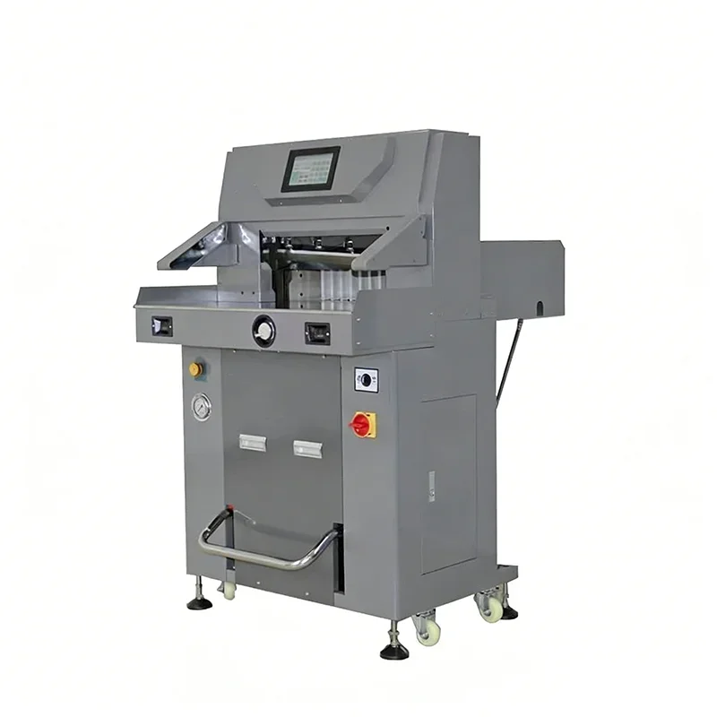 OYLP Heavy Duty Double Hydraulic 500  Thick Layer Paper Cutter Automatic PVC Album Cutter Programed Paper Cutting Machine custom