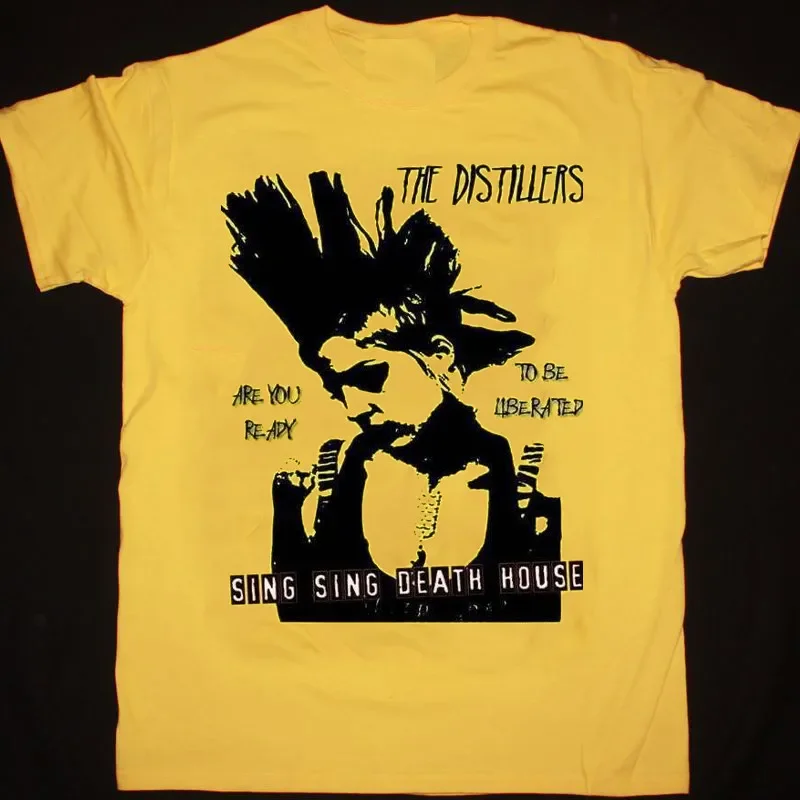 THE DISTILLERS band Brody Dalle Yellow All Size Shirt AR360